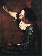Artemisia  Gentileschi Allegory of Painting oil painting on canvas